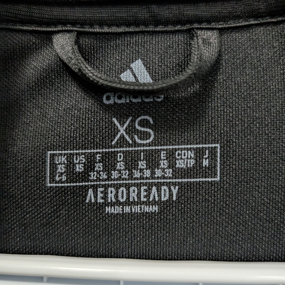 ⭐Women's Or Teenager Adidas Athletic Full Zip Women's Black Track Jacket - Picture 7 of 13